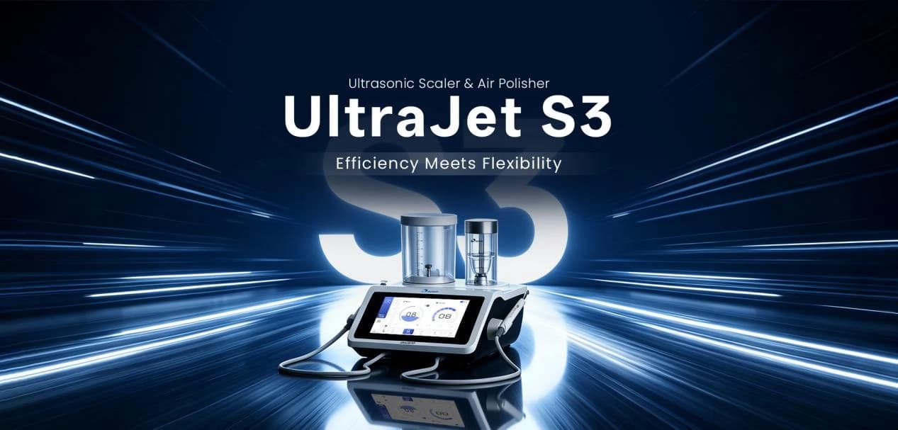 Eighteeth UltraJet S3 - Air Polisher და ულტრაბგერითი სკეილერი ერთ სისტემაში