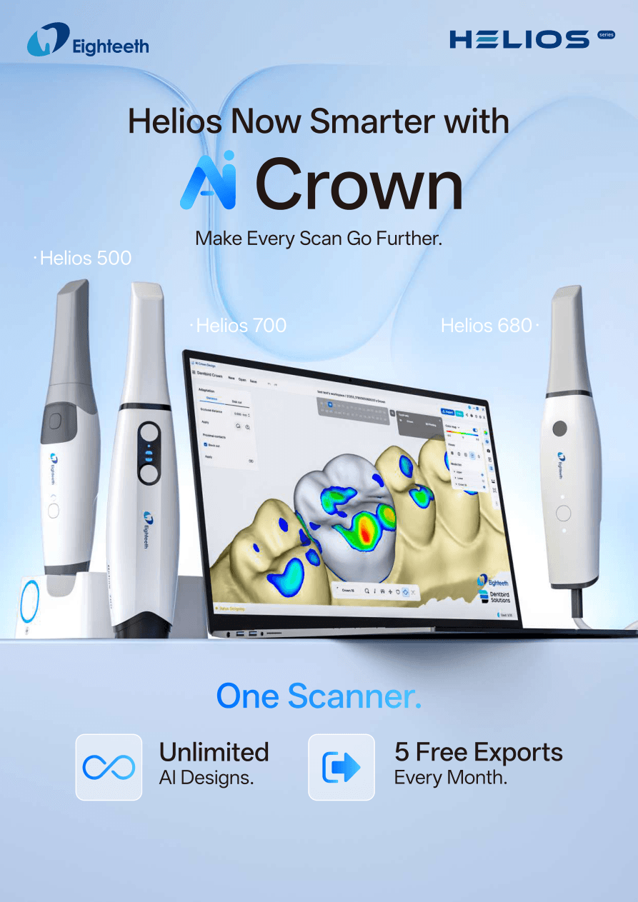 Helios AI Crown - გვირგვინის AI დიზაინი პირდაპირ კლინიკაში