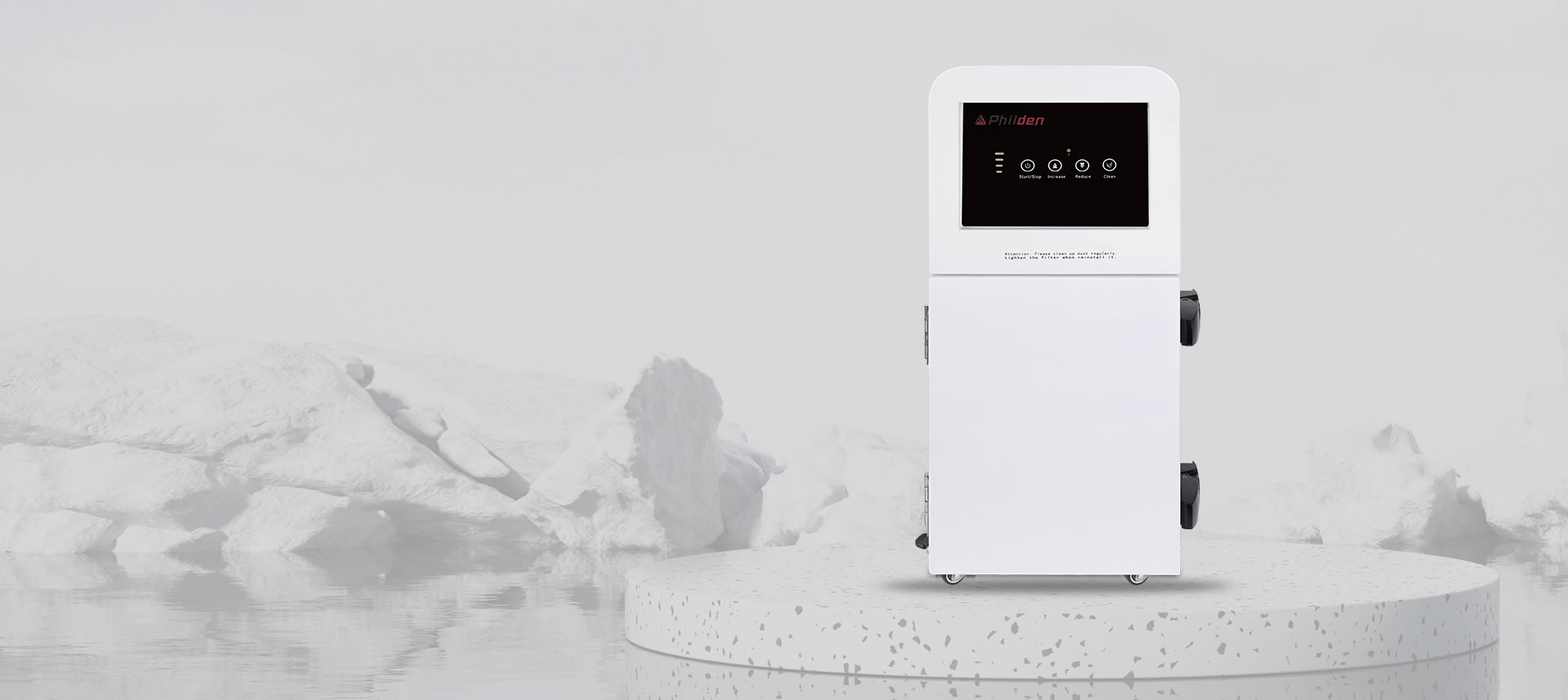 Philden E-402Pro ვაკუუმ სისტემა