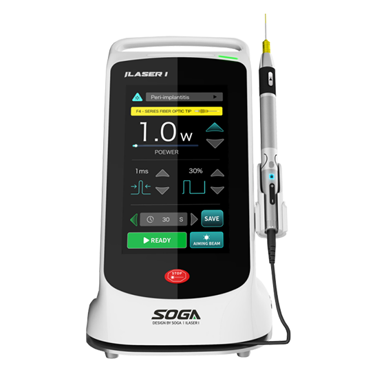 SOGA I LASER I PLUS touch screen interface