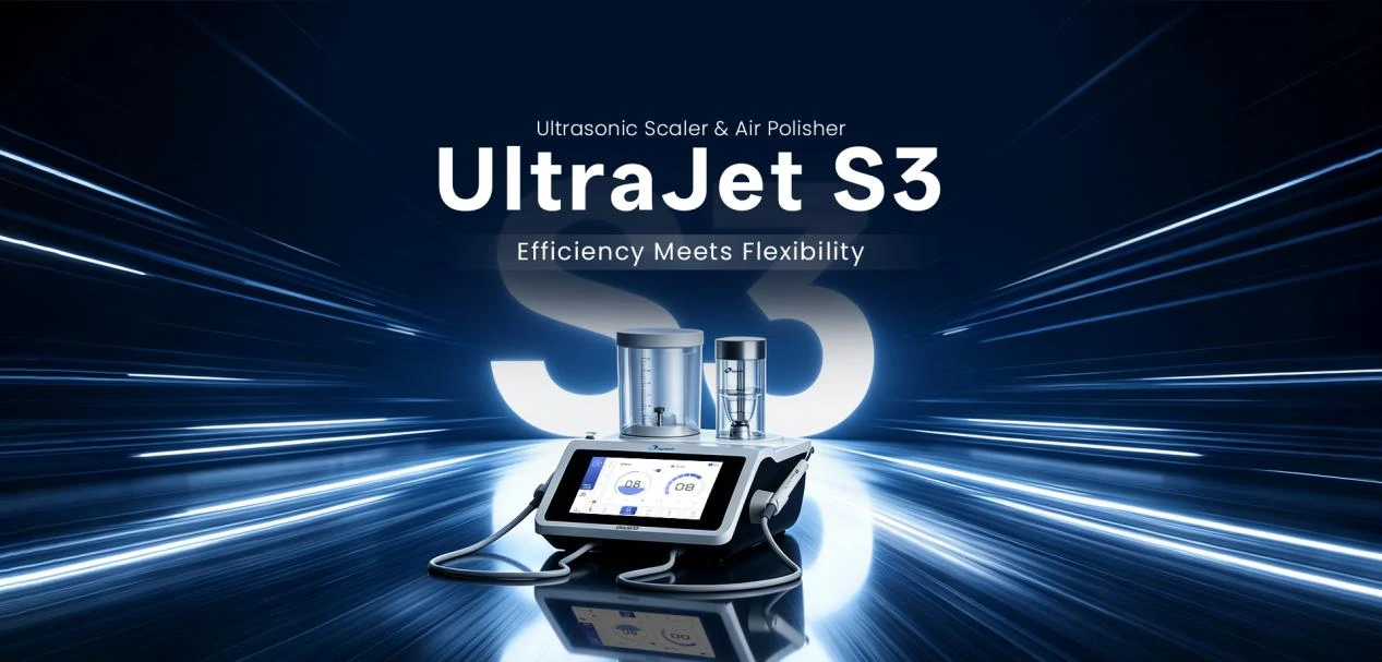 Eighteeth UltraJet S3 - Air Polisher და ულტრაბგერითი სკეილერი ერთ სისტემაში